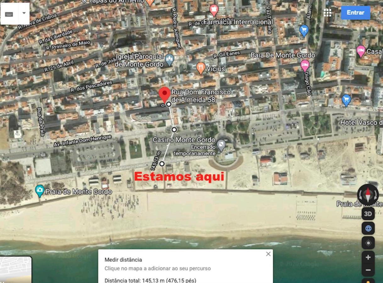 Monte Gordo Guest House Buitenkant foto